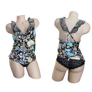 Victoria Secret Pajama set   Multi Floral New with tag medium